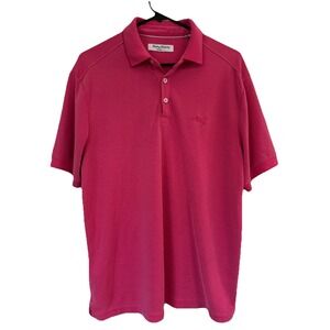 Men's Tommy Bahama‎ Island Zone Pink Polo Size Medium